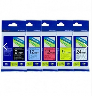 라벨테이프카트리지 노랑/검정