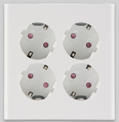 [위너스]매입콘센트 4구