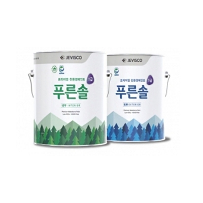 [제비표] 푸른솔 프로 내부 2종2급 (내부용수성/조색가능/4L, 17.5L)