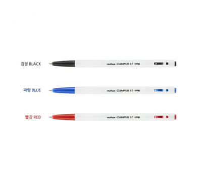 [문화]사무용볼펜 0.7(1타스=12EA)