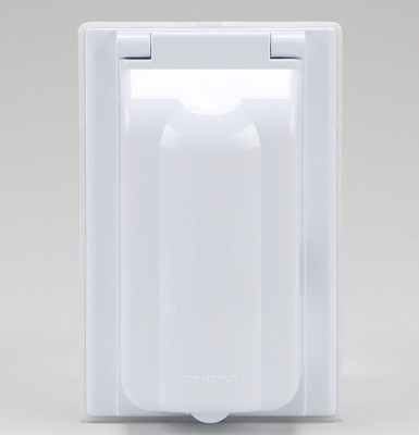 [진흥]매입콘센트(FS) 2구 방우형 세로