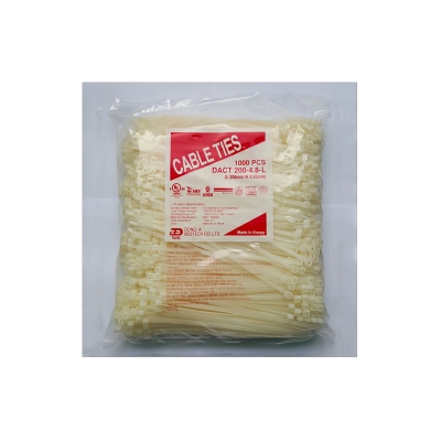 케이블타이 140mm*100개 백색