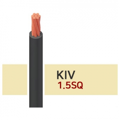 케이블 KIV 1.5SQ(흑색) 200M