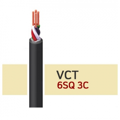비닐캡타이어케이블(IEC VCT) 6SQ*3C (단위:M)