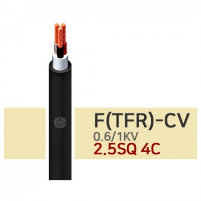 전력케이블(TFR-CV)  2.5SQ*4C , 단위(M)