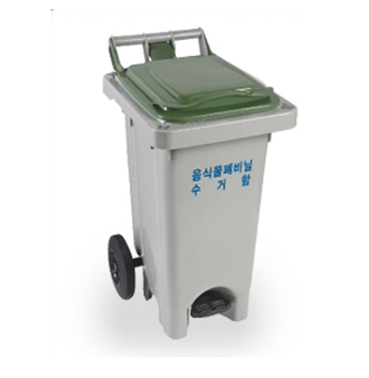 음식물폐비닐수거용기 60L 페달형 MGB-60WPV (무료배송)