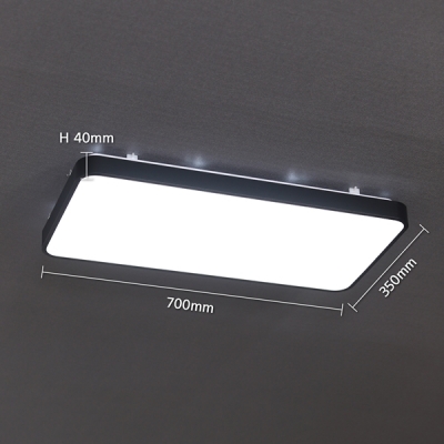 [비츠온]거실등 LED 마빈(삼성칩) 2등 50W 주광색(화이트/블랙)