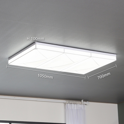 [비츠온]거실등 LED 루나솔 6등 150W KS 삼성칩(주광색)