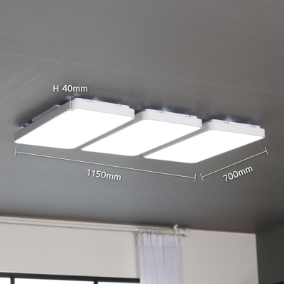 [비츠온]거실등 LED 마빈 6등 150W 삼성칩 화이트(주광색)