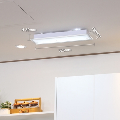 [비츠온]주방등(터널) LED 뉴 채송화 1등 18W 삼성칩(주광색)