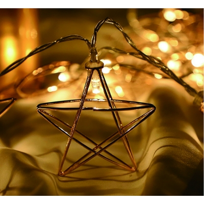 가랜드 조명 철재 별