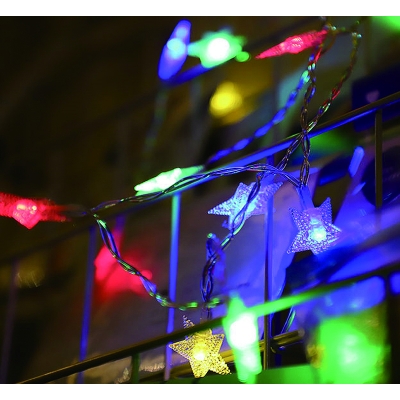 가랜드 조명 별(칼라)