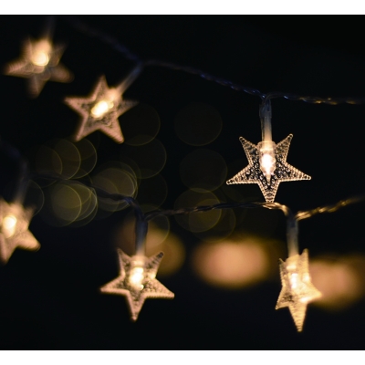 가랜드 조명 별