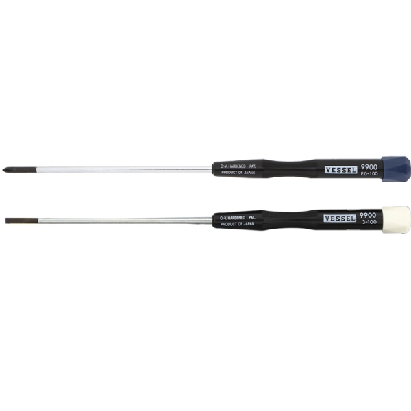 [베셀]정밀드라이버 3.0*150mm (+-) D9900-150A/B