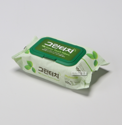 [그린]물티슈(보급형) 100매 캡형*30EA