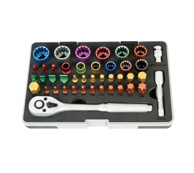 [세신]컬러소켓&비트세트 SM-RSS42 (42PCS)