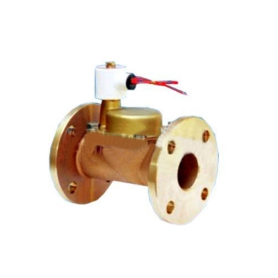 [효신]솔레노이드밸브 (스팀 상시열림형 플랜지타입)