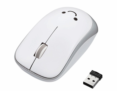 [엘레컴]무선마우스 IR마우스(화이트) M-IR07DRWH