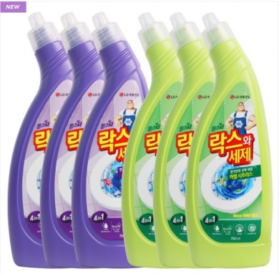 [LG생활건강] 홈스타 락스와세제 750ml (락스+퐁퐁)