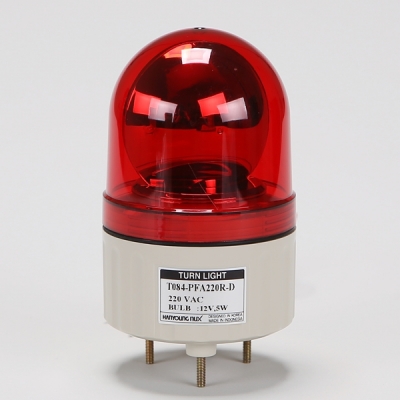 [한영]경광등(부저형) T084-PFA11R-D(AC110V~220V겸용)