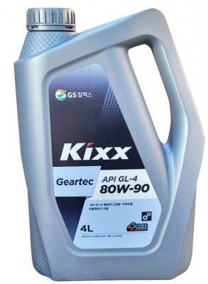 [GS칼텍스]기어오일 Kixx Geartec GL-4 80W-90_4/4L
