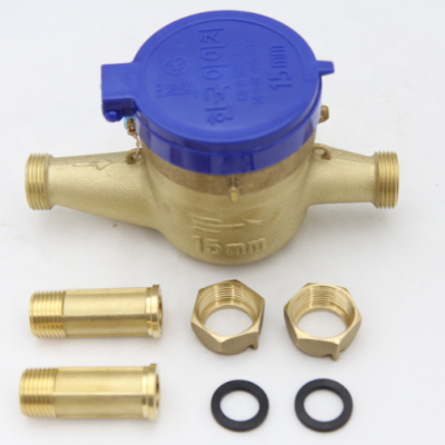 습식 수도계량기 15A(냉수계량기) - 부속포함