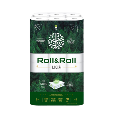 [롤앤롤] 화장지 무형광 27m*30롤