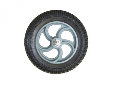 흑발포우레탄바퀴(쿠션형무소음350*72*16mm)