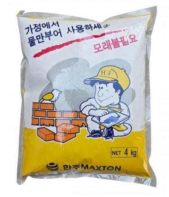 드라이몰탈 4KG 소포장