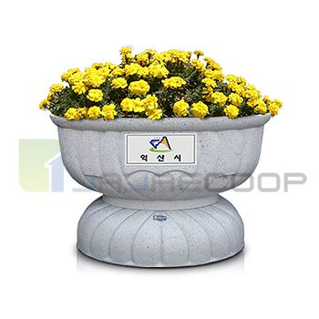 A3형 타원형 화분