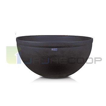 D3형 저상원형화분 흑색 소