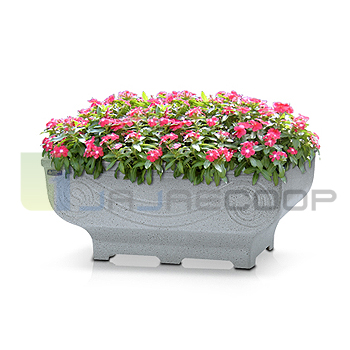 H2형 사각화단분 화분