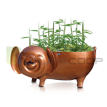 R형 복돼지화분(암,수)