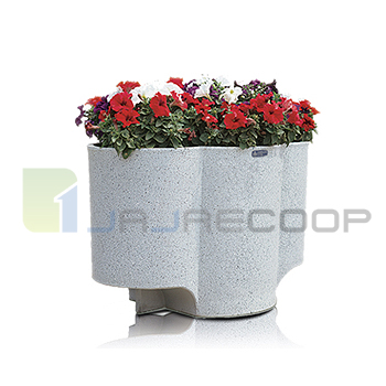 J형 땅콩형 화분