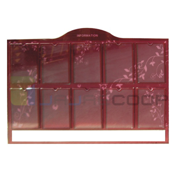 강화유리게시판 A4*10개용