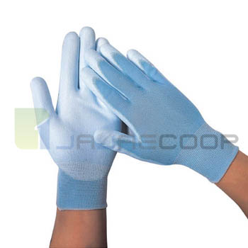 [코레카]PU-PALM장갑 청색(묶음판매 10개)