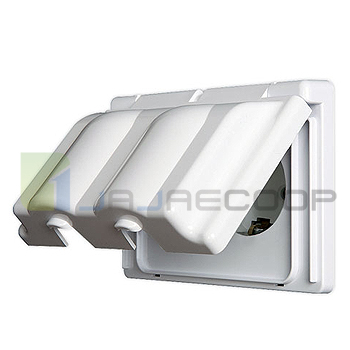 [진흥]매입콘센트(FS) 2구접지(가로)